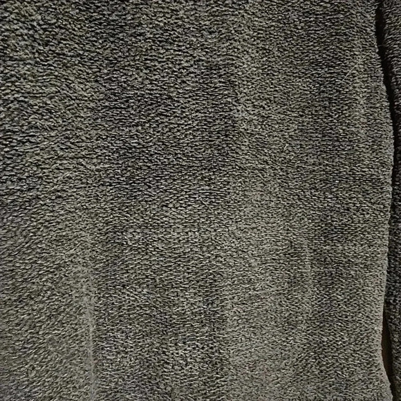 J. Jill Long Sleeve sweater Women's Medium Petite MP Black Knit Lines Blend - Picture 3 of 6